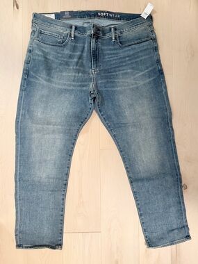 NWT GAP 42x30 Slim Fit Stretch Jeans SoftWear Denim Big & Tall NWT Blue Casual!
